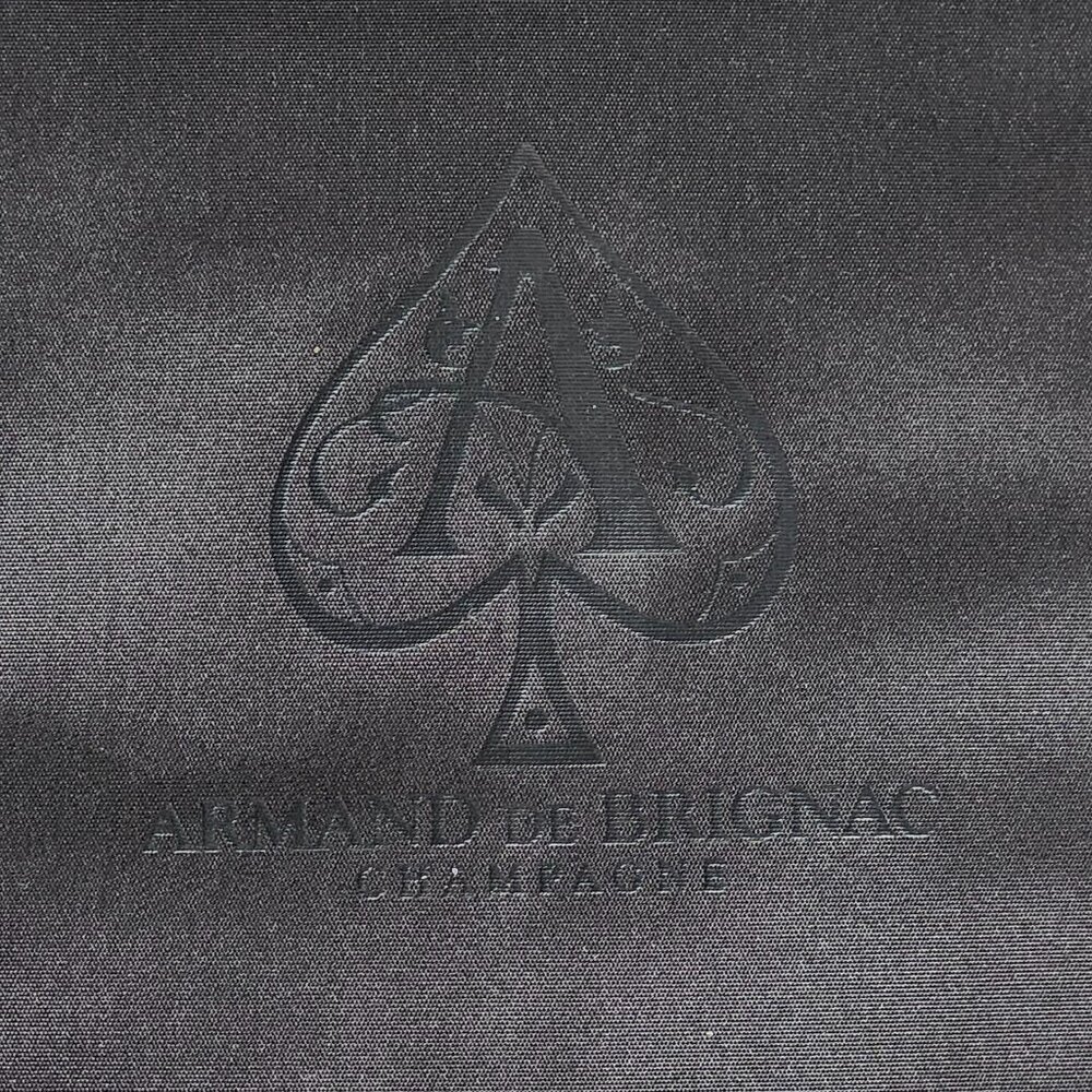 Armand De Brignac Brut Champagne Carrying Bag Ace Of Spades Black